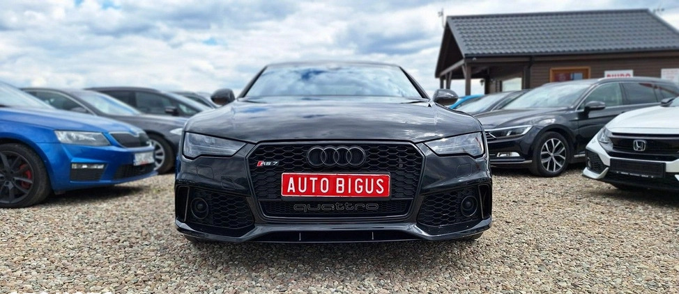Audi RS7 cena 269000 przebieg: 98000, rok produkcji 2016 z Sompolno małe 352
